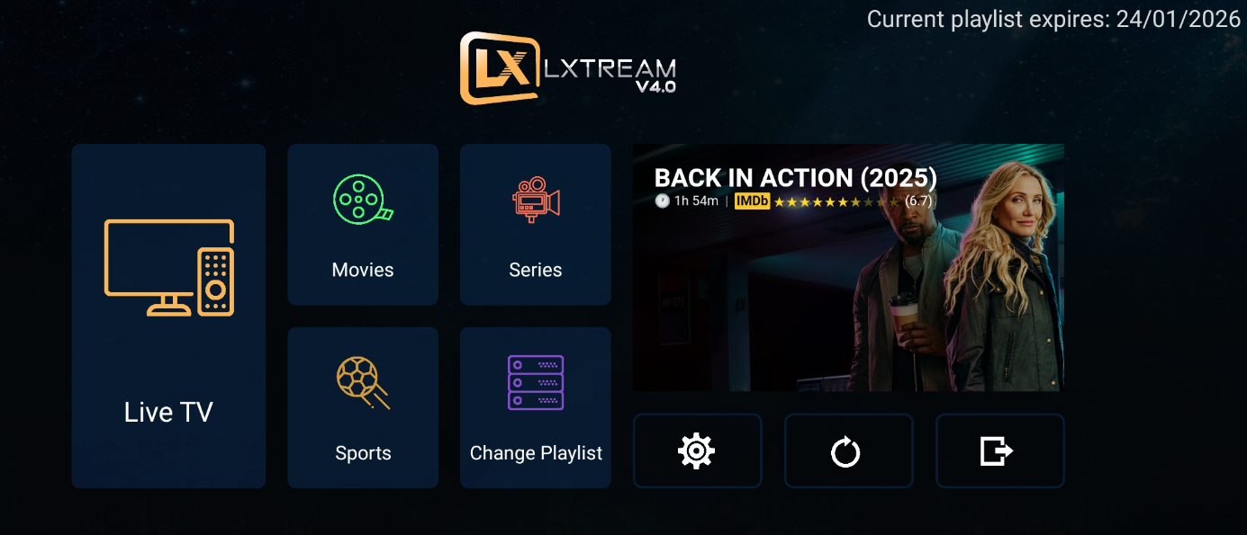 LXtream Player V4 latest version